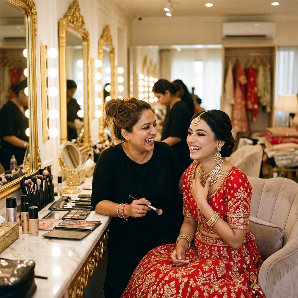 Behind the scenes at Makeup Studio